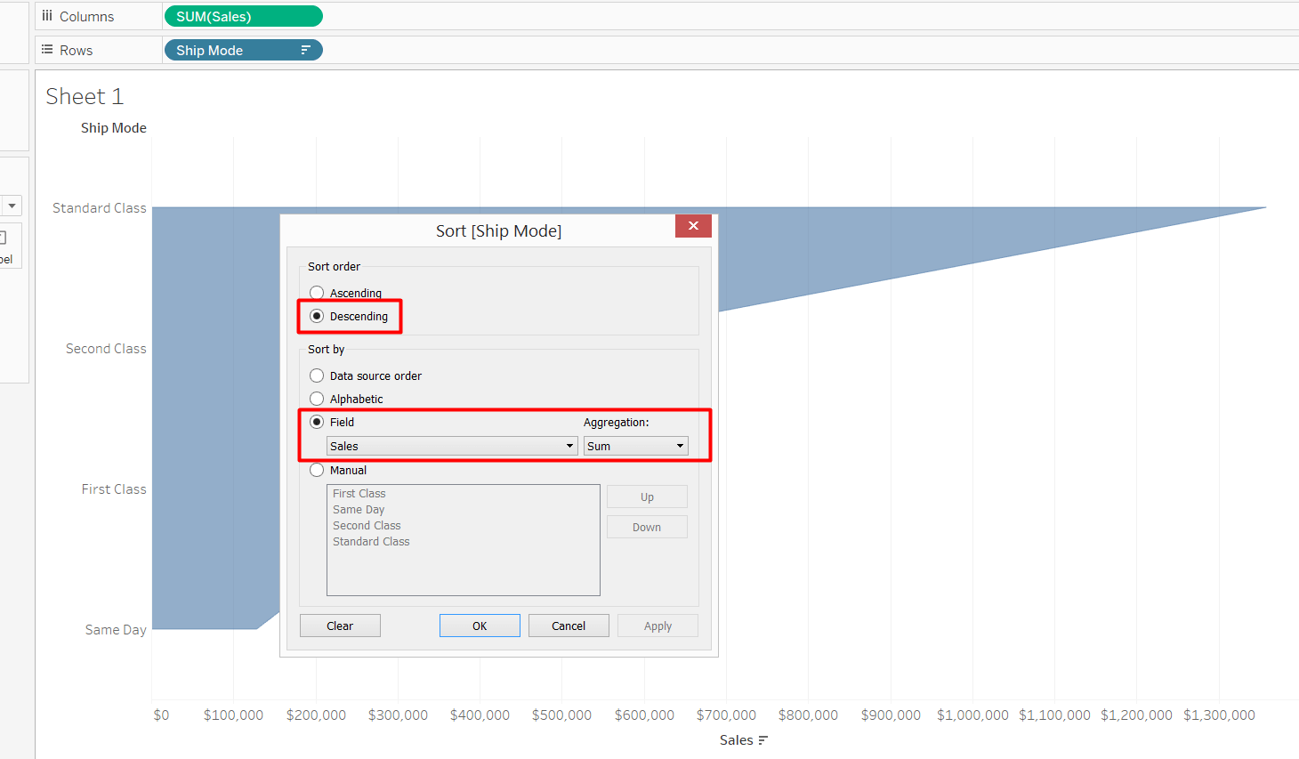 Create a Funnel Chart in Tableau - AbsentData